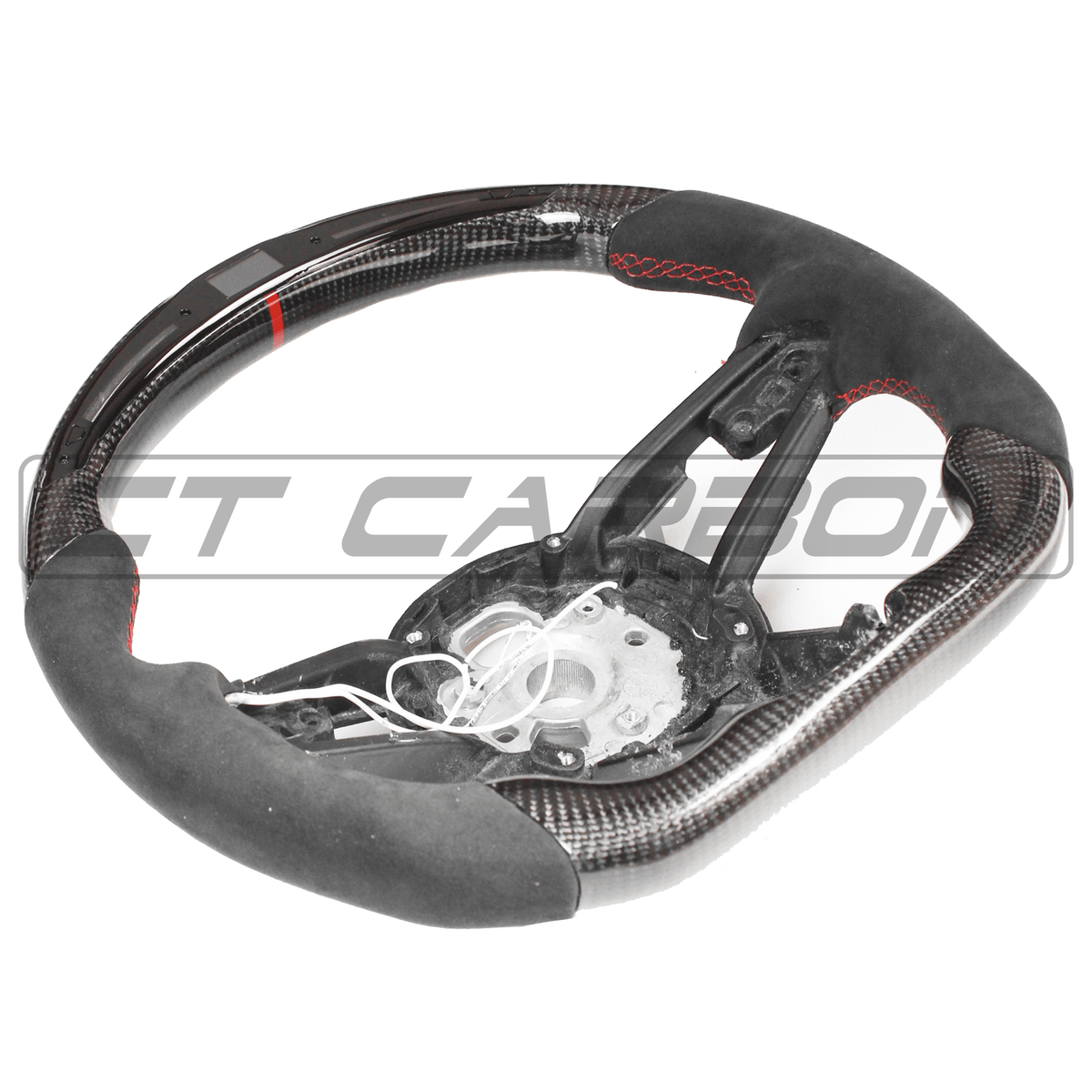 CT CARBON Steering Wheel AUDI R8 GEN 2 CARBON FIBRE / ALCANTARA LED STEERING WHEEL