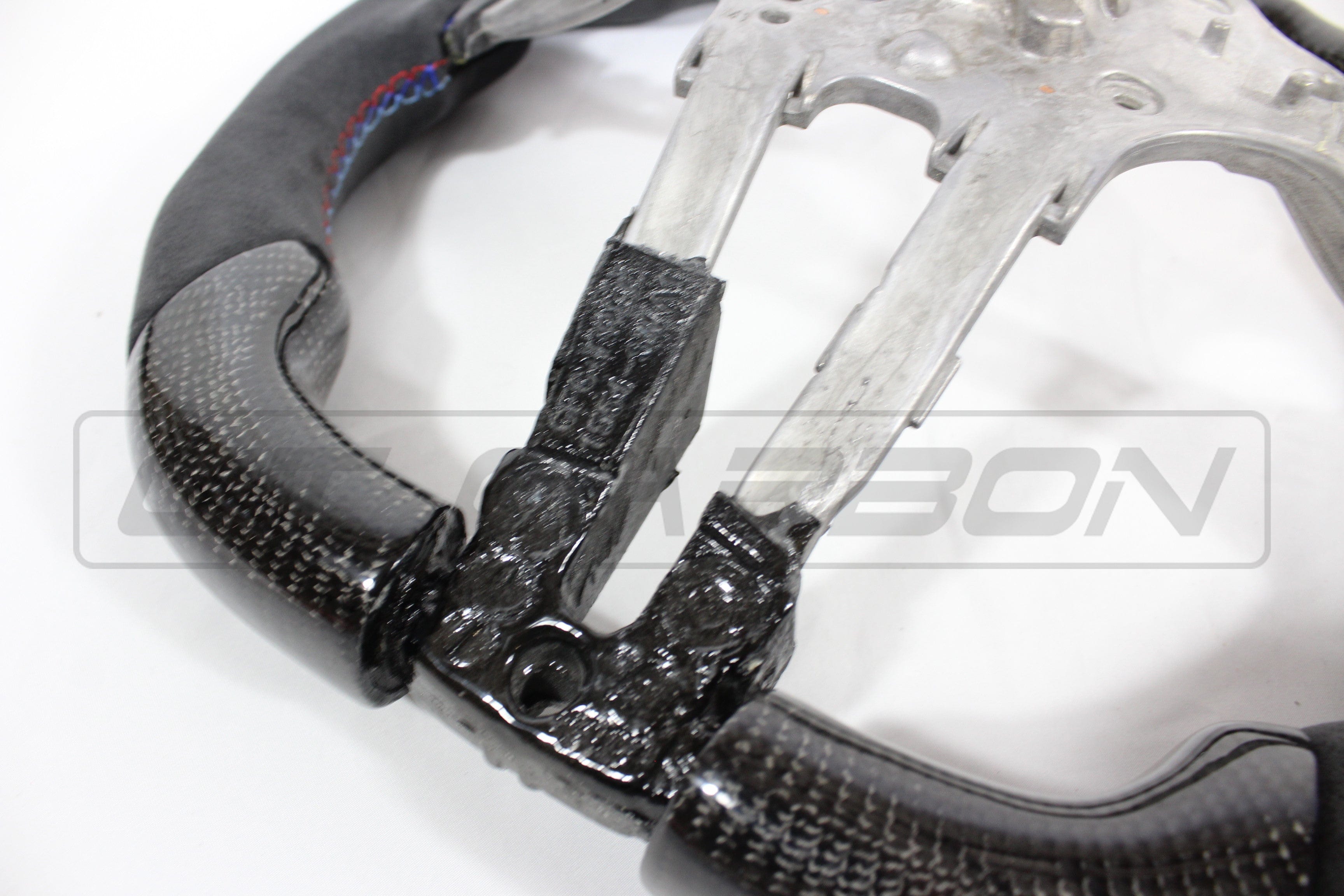 CT CARBON Steering Wheel BMW FXX CARBON FIBRE / ALCANTARA FLAT BOTTOM STEERING WHEEL