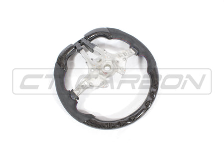 CT CARBON Steering Wheel BMW FXX CARBON FIBRE / ALCANTARA FLAT BOTTOM STEERING WHEEL