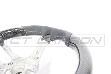 CT CARBON Steering Wheel BMW FXX CARBON FIBRE / ALCANTARA FLAT BOTTOM STEERING WHEEL