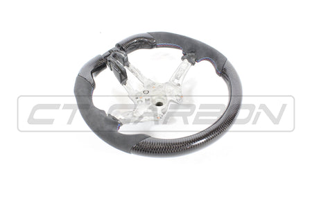 CT CARBON Steering Wheel BMW FXX CARBON FIBRE / ALCANTARA FLAT BOTTOM STEERING WHEEL