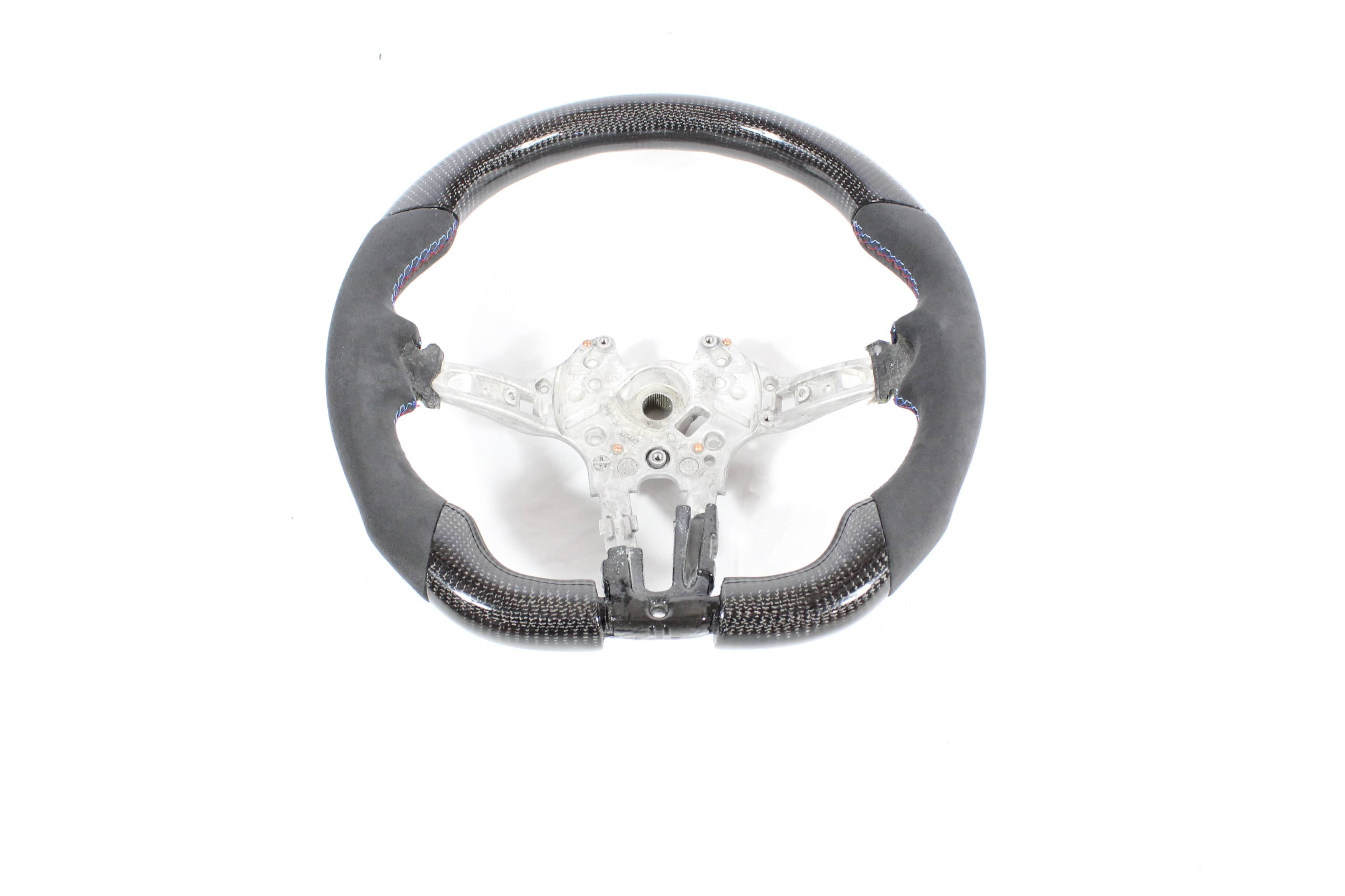 CT CARBON Steering Wheel BMW FXX CARBON FIBRE / ALCANTARA FLAT BOTTOM STEERING WHEEL