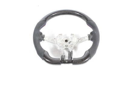 CT CARBON Steering Wheel BMW FXX CARBON FIBRE / ALCANTARA FLAT BOTTOM STEERING WHEEL