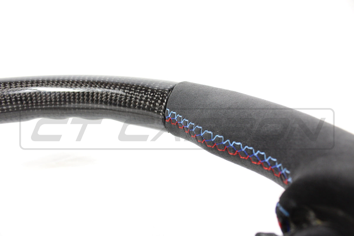 CT CARBON Steering Wheel BMW FXX CARBON FIBRE / ALCANTARA STEERING WHEEL