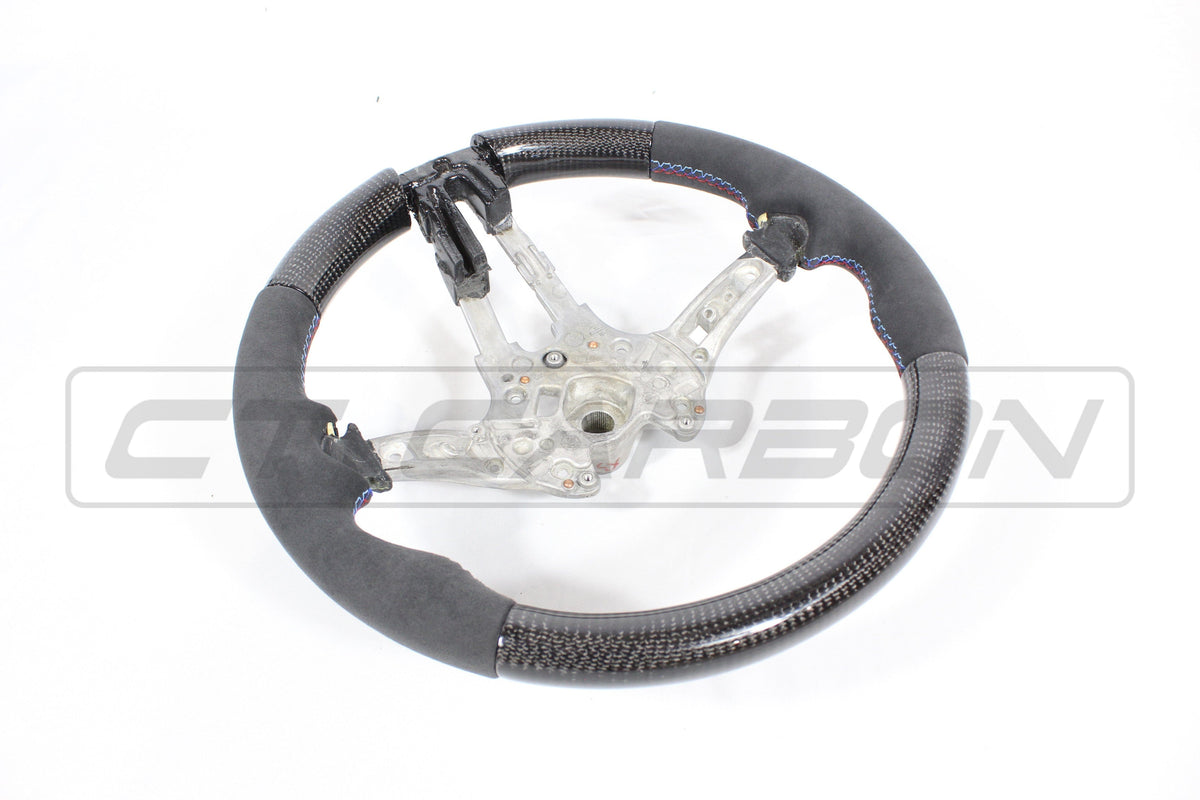 CT CARBON Steering Wheel BMW FXX CARBON FIBRE / ALCANTARA STEERING WHEEL