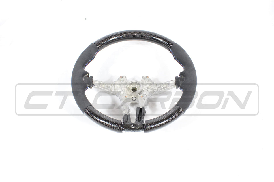 CT CARBON Steering Wheel BMW FXX CARBON FIBRE / ALCANTARA STEERING WHEEL