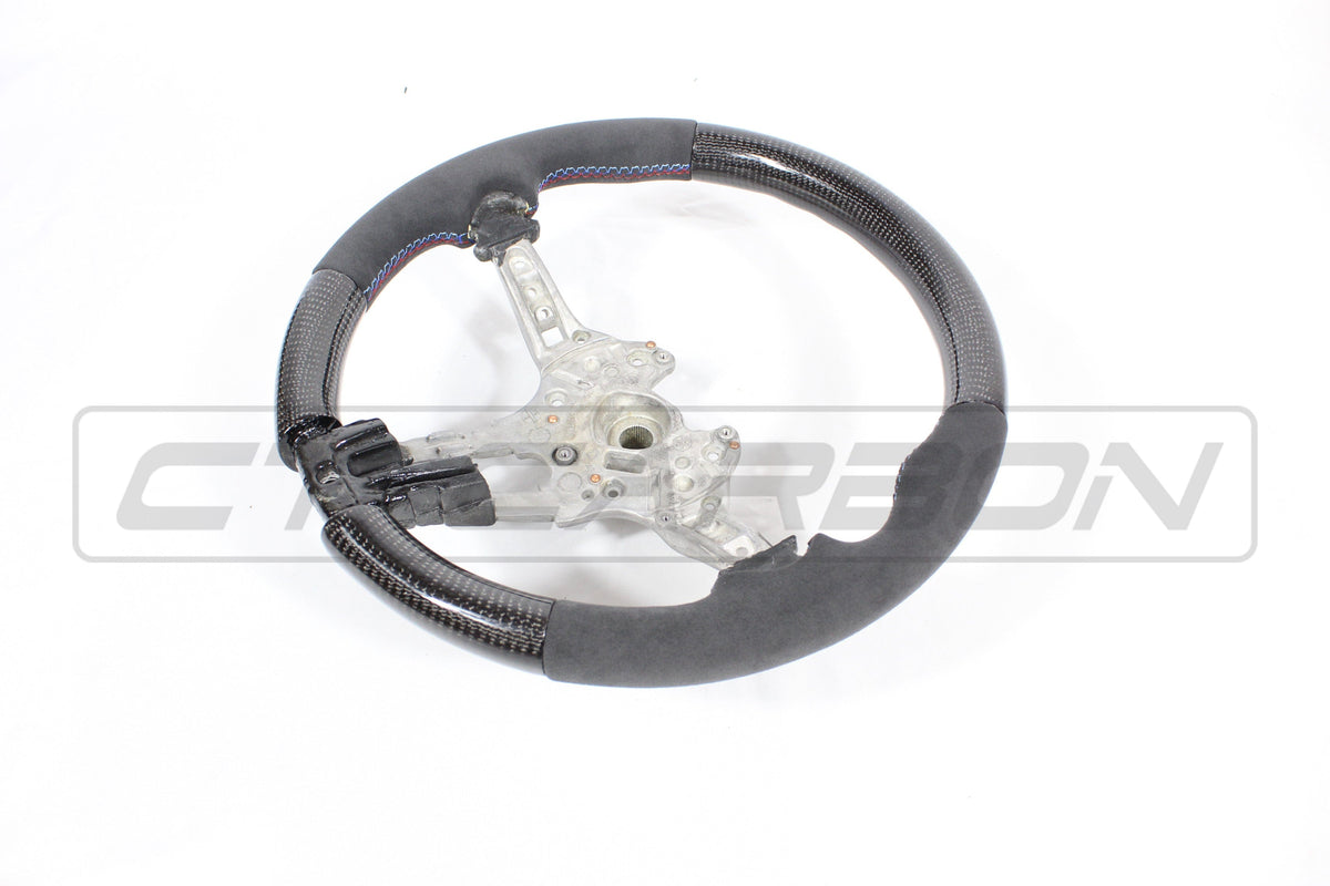 CT CARBON Steering Wheel BMW FXX CARBON FIBRE / ALCANTARA STEERING WHEEL