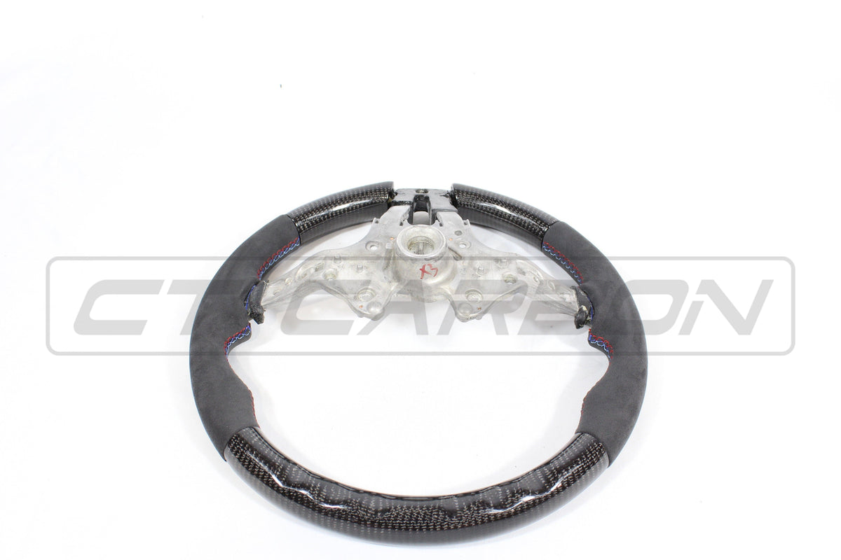 CT CARBON Steering Wheel BMW FXX CARBON FIBRE / ALCANTARA STEERING WHEEL