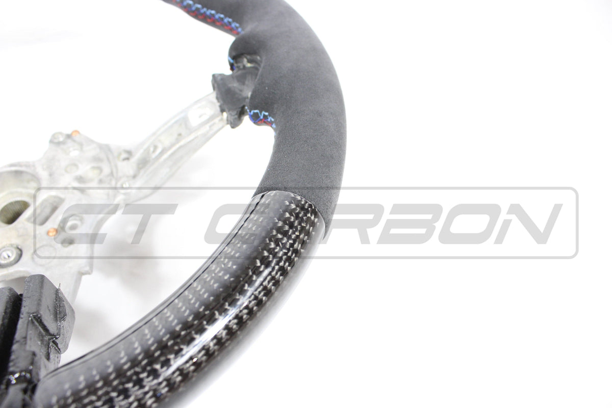 CT CARBON Steering Wheel BMW FXX CARBON FIBRE / ALCANTARA STEERING WHEEL