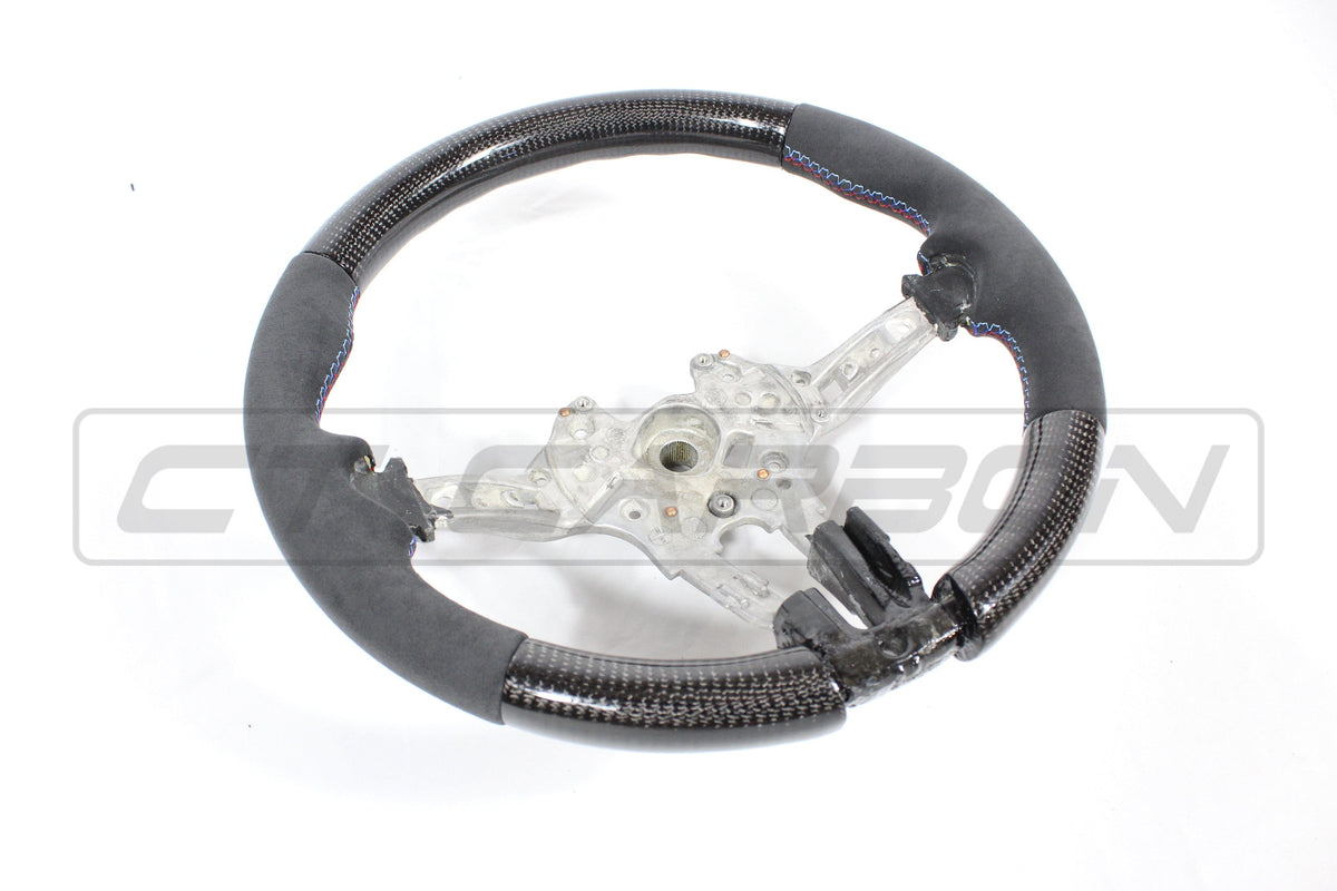 CT CARBON Steering Wheel BMW FXX CARBON FIBRE / ALCANTARA STEERING WHEEL