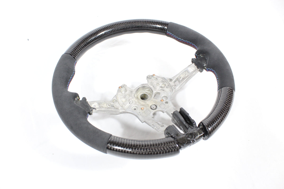 CT CARBON Steering Wheel BMW FXX CARBON FIBRE / ALCANTARA STEERING WHEEL