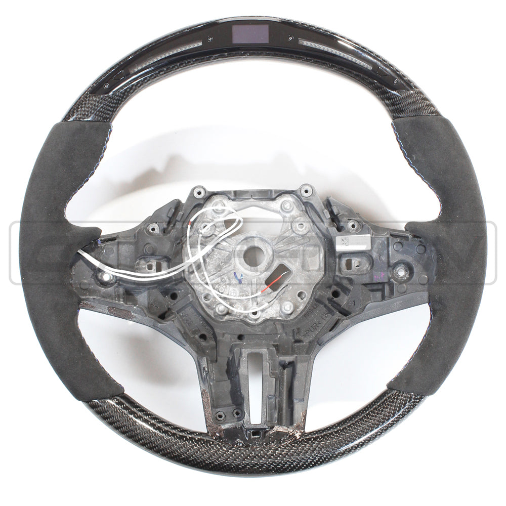CT CARBON Steering Wheel BMW Gxx CARBON FIBRE / ALCANTARA LED STEERING WHEEL