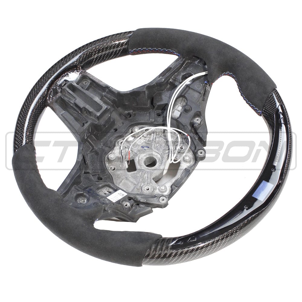 CT CARBON Steering Wheel BMW Gxx CARBON FIBRE / ALCANTARA LED STEERING WHEEL