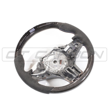 CT CARBON Steering Wheel BMW Gxx CARBON FIBRE / ALCANTARA LED STEERING WHEEL