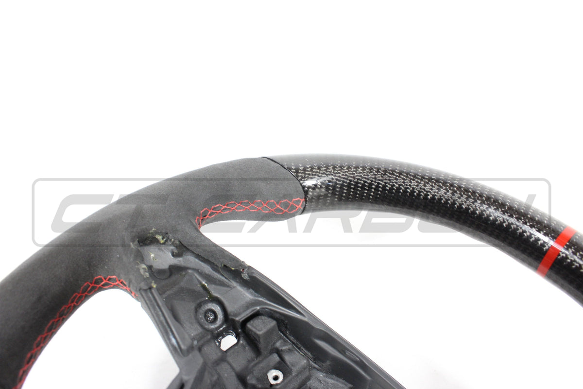 CT CARBON Steering Wheel MERCEDES AMG CARBON FIBRE / ALCANTARA STEERING WHEEL