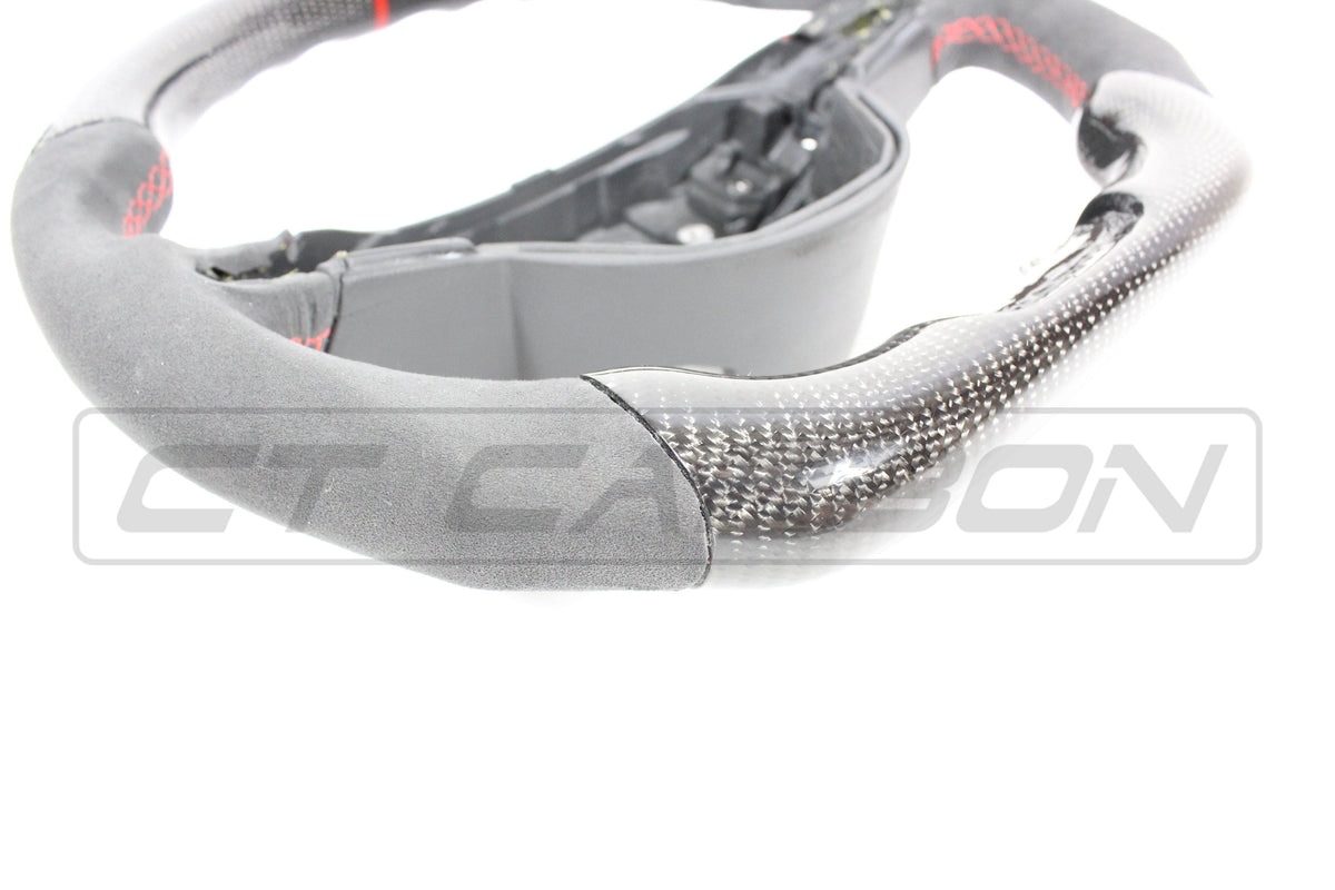 CT CARBON Steering Wheel MERCEDES AMG CARBON FIBRE / ALCANTARA STEERING WHEEL