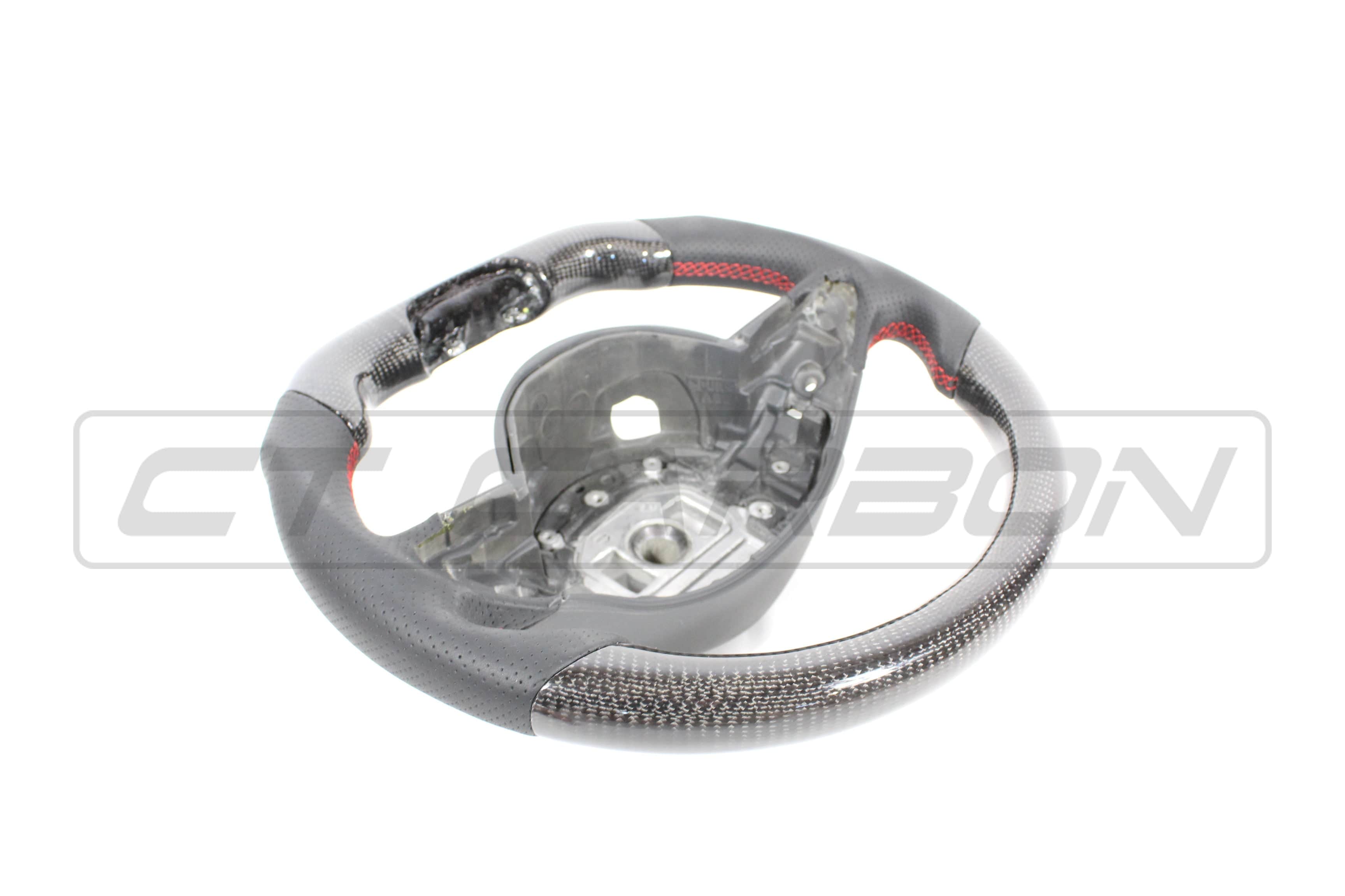 CT CARBON Steering Wheel MERCEDES AMG CARBON FIBRE / LEATHER STEERING WHEEL