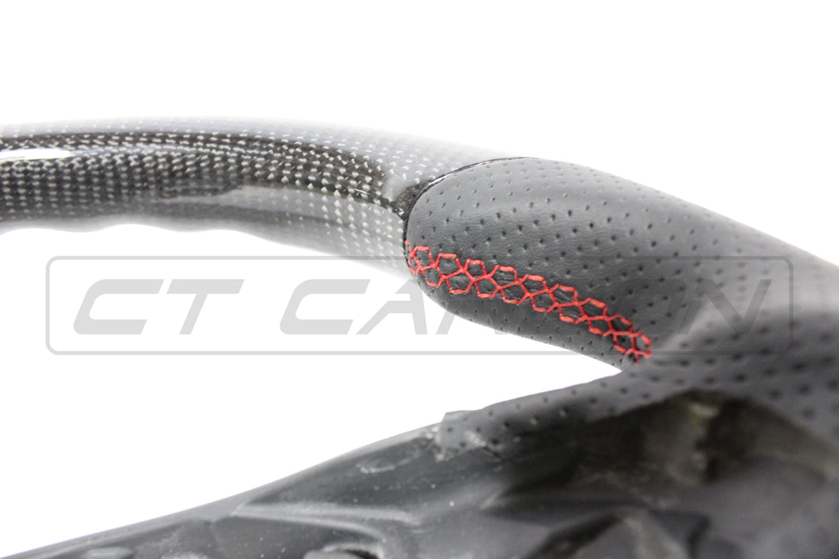 CT CARBON Steering Wheel MERCEDES AMG CARBON FIBRE / LEATHER STEERING WHEEL