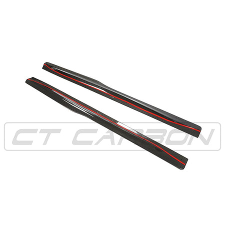 CT CARBON Vehicles & Parts BMW M3 (F80) CARBON FIBRE SIDE SKIRTS - PS STYLE
