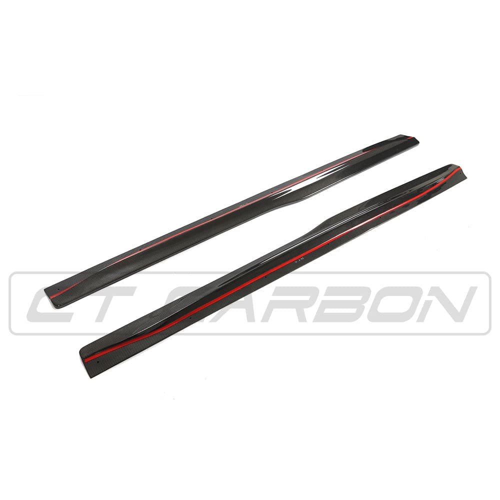 CT CARBON Vehicles & Parts BMW M3 (F80) CARBON FIBRE SIDE SKIRTS - PS STYLE