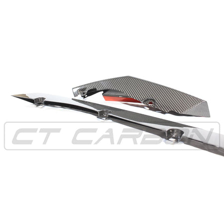 CT CARBON Vehicles & Parts BMW M3/M4 G80/G81/G82/G83 CARBON FIBRE SPLITTER - MP STYLE