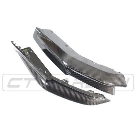 CT CARBON Vehicles & Parts BMW M4 G82/G83 CARBON FIBRE REAR BUMPER CORNERS - OEM STYLE