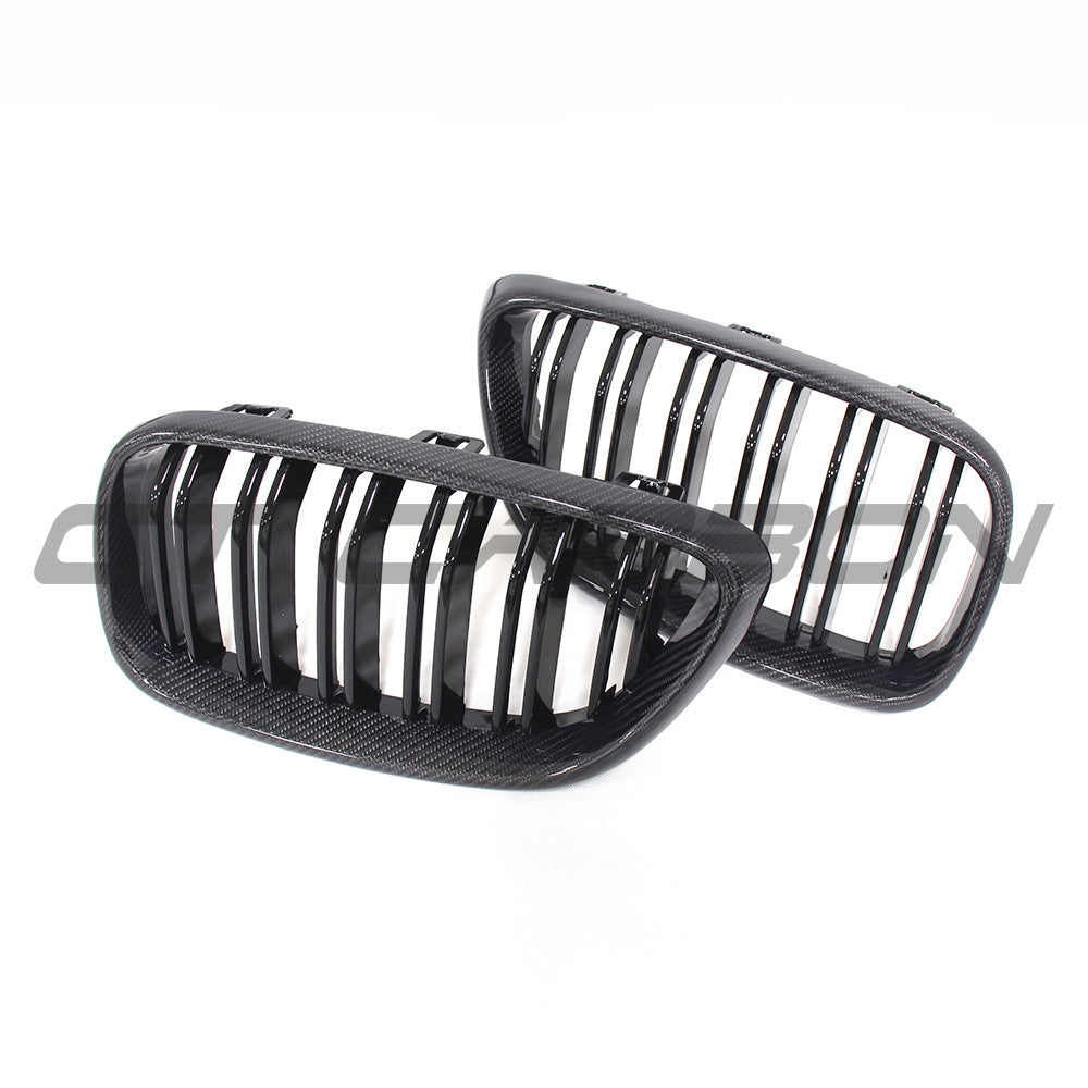 BMW M2/2 SERIES F87/F22 CARBON FIBRE GRILLES-Grille-CT CARBON-CT Carbon - High-quality carbon fiber and gloss black aerodynamic parts for premium sports and luxury vehicles.