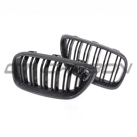 BMW M2/2 SERIES F87/F22 CARBON FIBRE GRILLES-Grille-CT CARBON-CT Carbon - High-quality carbon fiber and gloss black aerodynamic parts for premium sports and luxury vehicles.