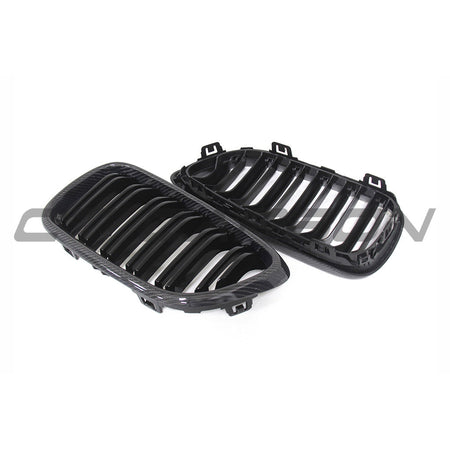 BMW M2/2 SERIES F87/F22 CARBON FIBRE GRILLES-Grille-CT CARBON-CT Carbon - High-quality carbon fiber and gloss black aerodynamic parts for premium sports and luxury vehicles.
