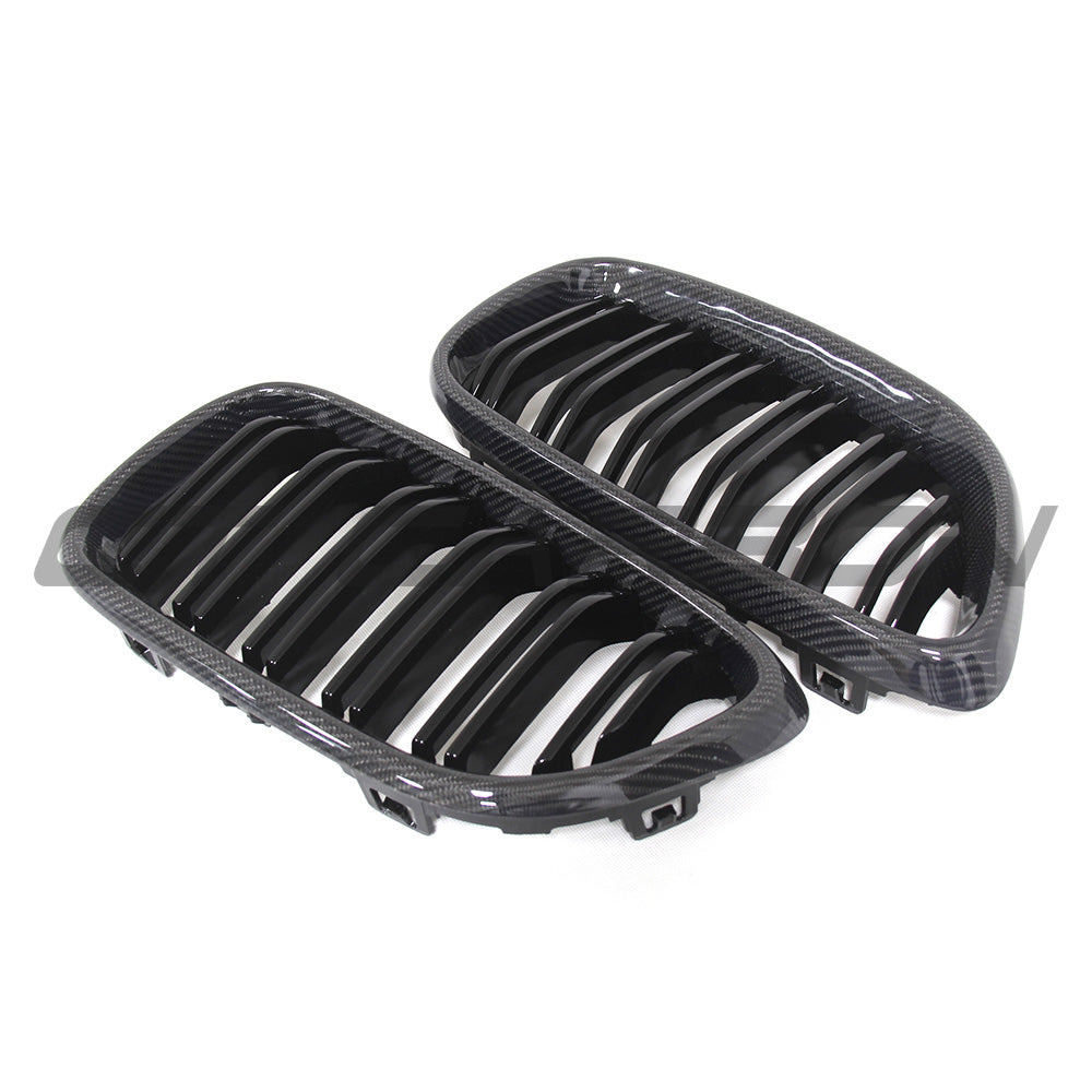 BMW M2/2 SERIES F87/F22 CARBON FIBRE GRILLES-Grille-CT CARBON-CT Carbon - High-quality carbon fiber and gloss black aerodynamic parts for premium sports and luxury vehicles.