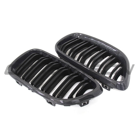 BMW M2/2 SERIES F87/F22 CARBON FIBRE GRILLES-Grille-CT CARBON-CT Carbon - High-quality carbon fiber and gloss black aerodynamic parts for premium sports and luxury vehicles.