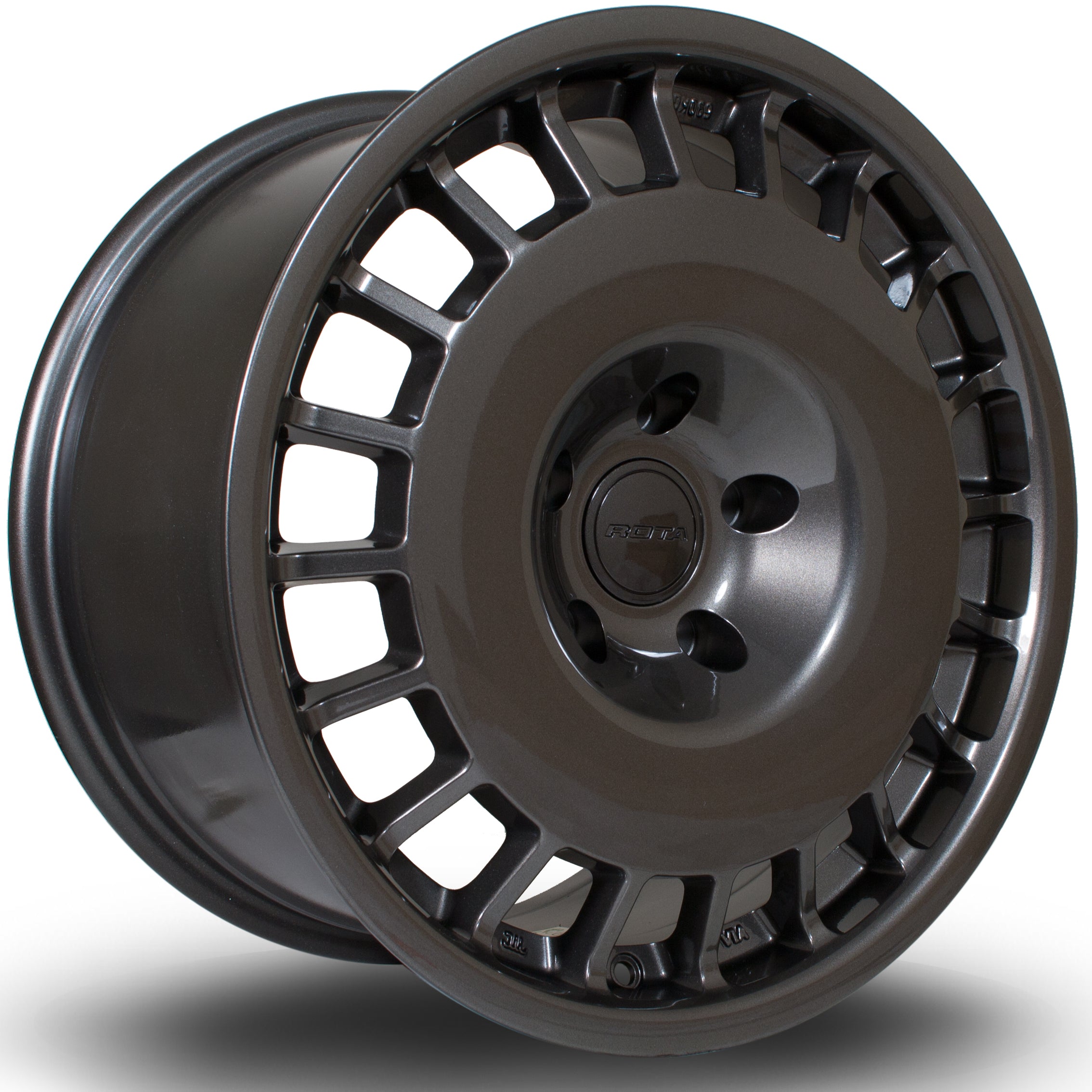 Rota D154 17x8 ET35 4x100 Gunmetal