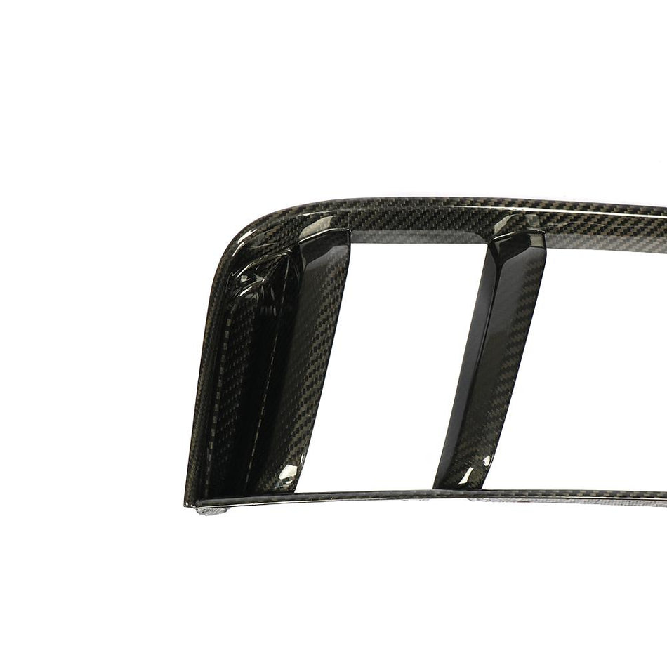 Audi R8 4S Carbon Fiber Rear Bumper Vent Covers