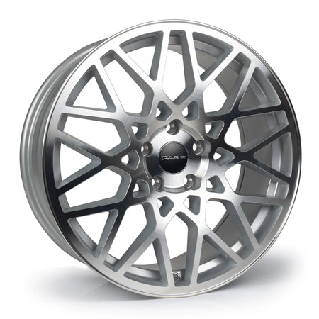 Dare LG2 19x8.5 ET35 5x112 Silver / Polished Face