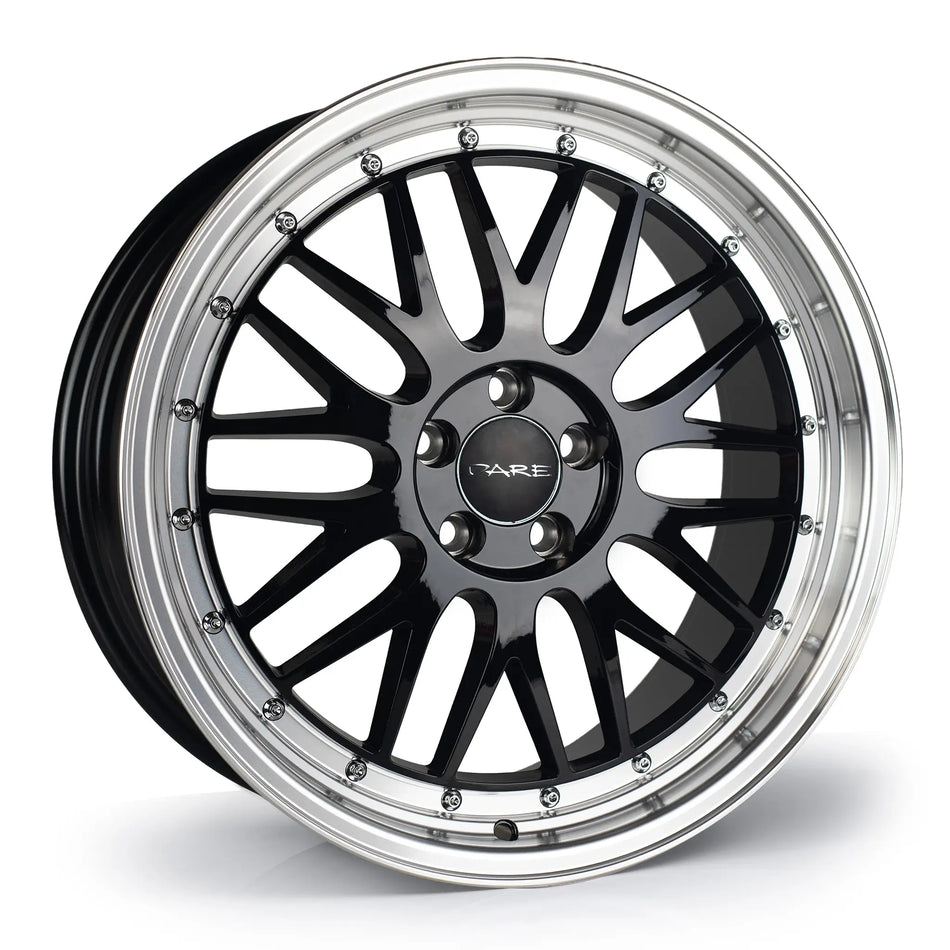 Dare SM 19x9.5 ET35 5x120 Black Polished Lip