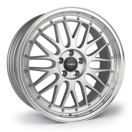 Dare SM 18x8 ET35 5x100 Silver Polished Lip