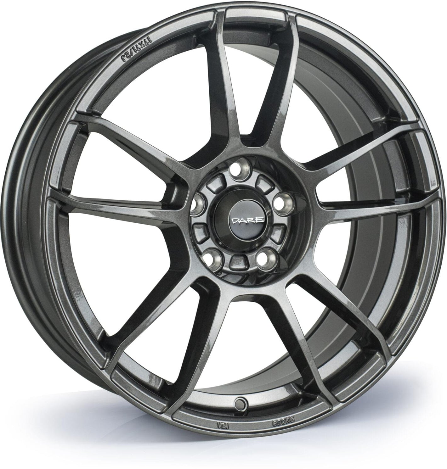 Dare DR-X5 17x7.5 ET42 5x114.3 Gunmetal