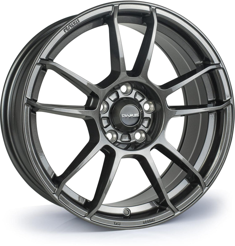Dare DR-X5 15x7 ET38 4x100 Gunmetal
