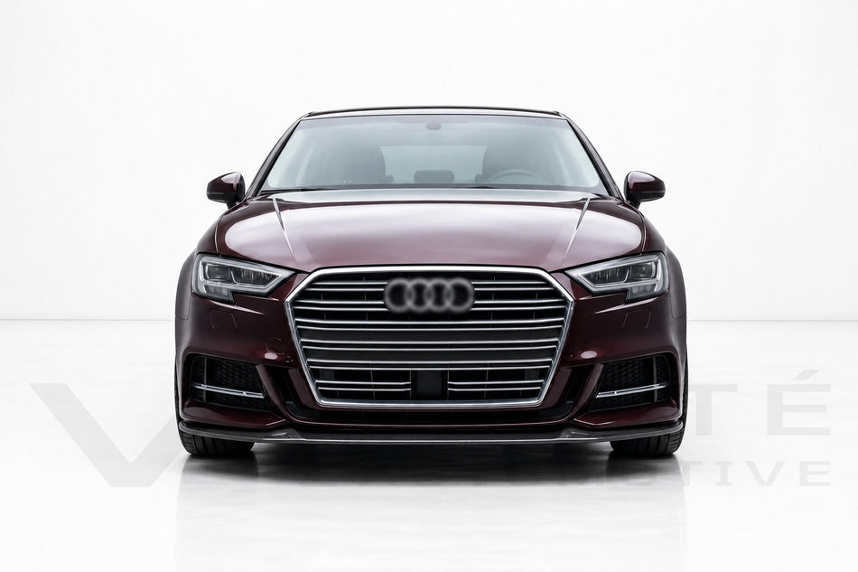 Audi A3 S-Line/S3 Sedan 8V.5 Carbon Fiber Front Splitter Lip