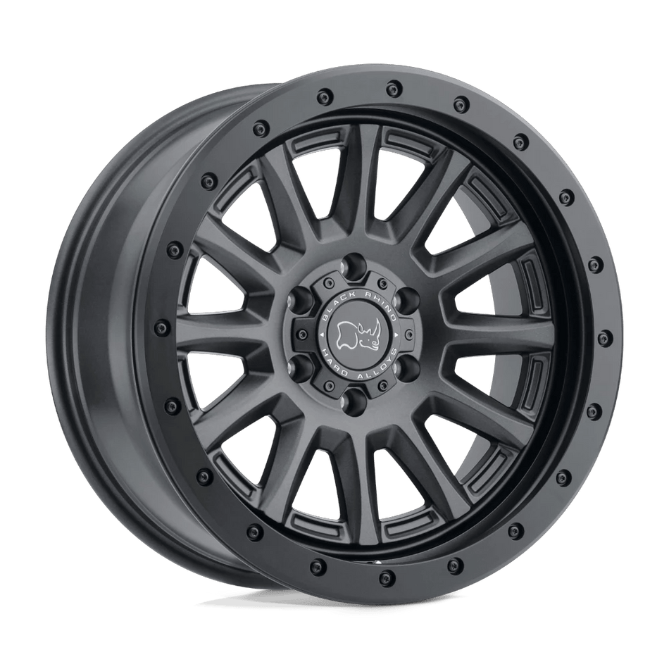 Black Rhino Hard Alloys DUGGER 17x8.5 ET-34 5x127 Gun Black