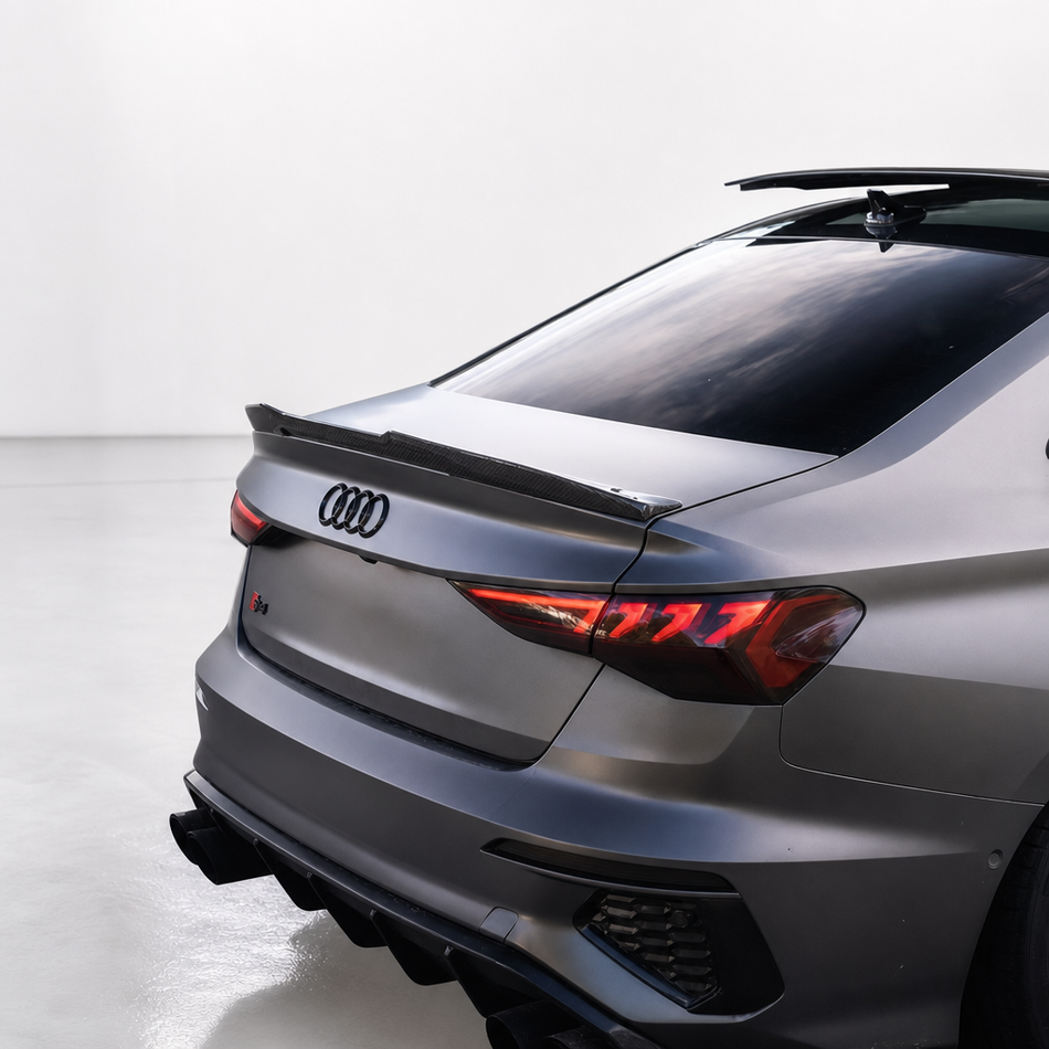 Audi A3/S3/RS3 8Y Carbon Fiber Rear Spoiler/Wing OEM Style Sedan