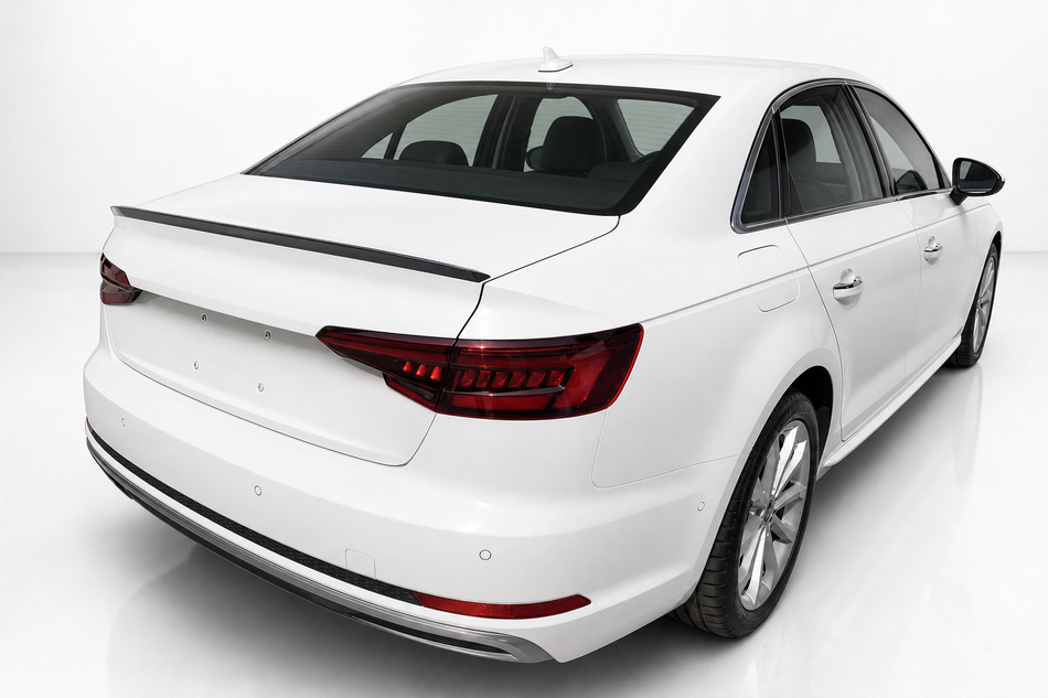 Audi A4 B9 Carbon Fibre S4 Rear Trunk Spoiler