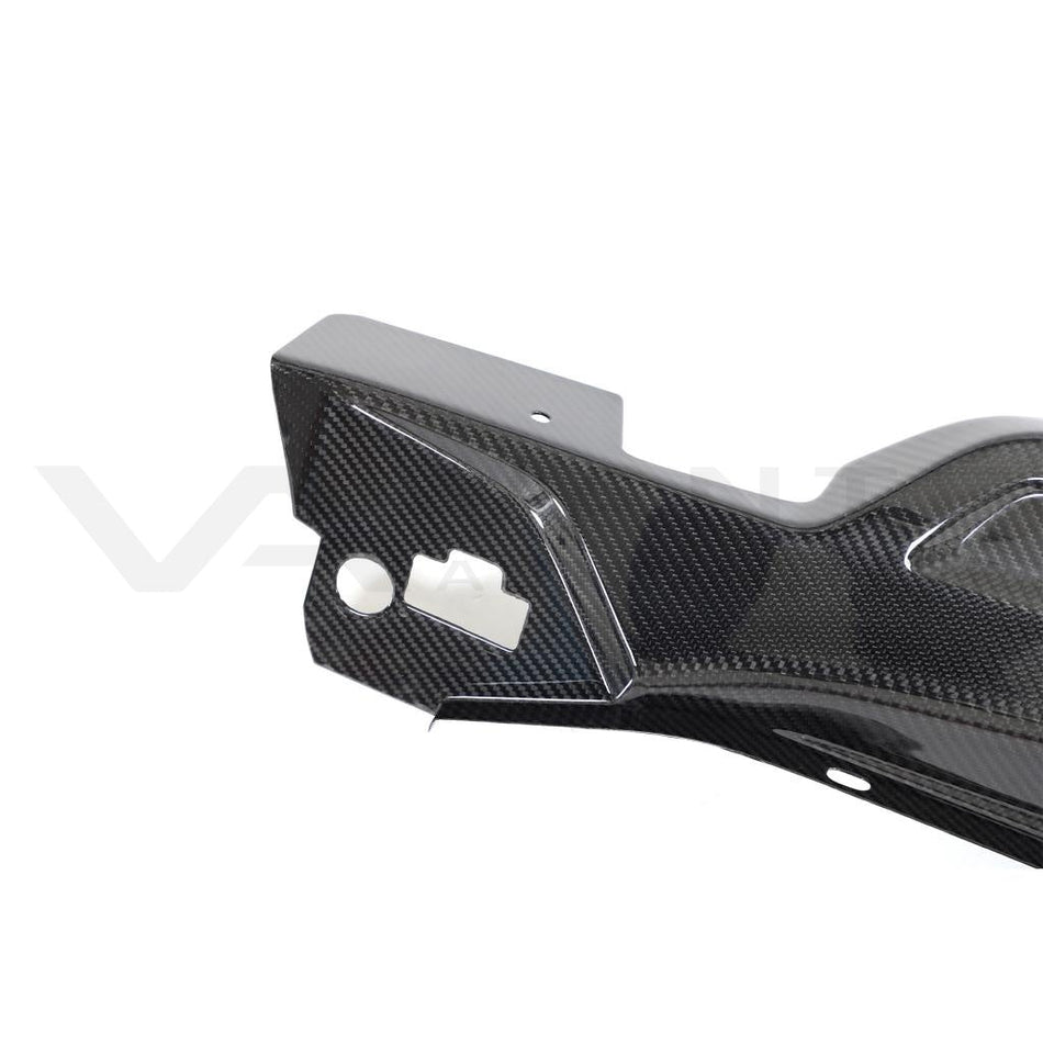 Audi R8 4S FL Carbon Fiber Engine Bay Side Cover Panel Trims
