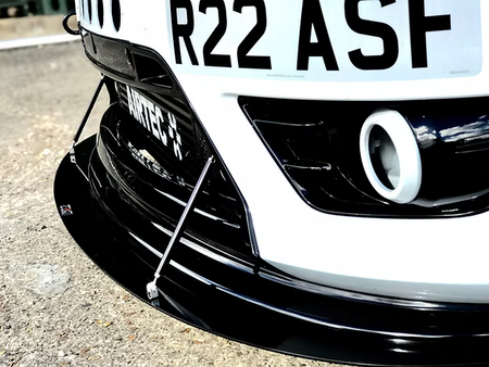 Ford Fiesta MK6 ST150 /ZS Ally-Aero Division Front Splitter