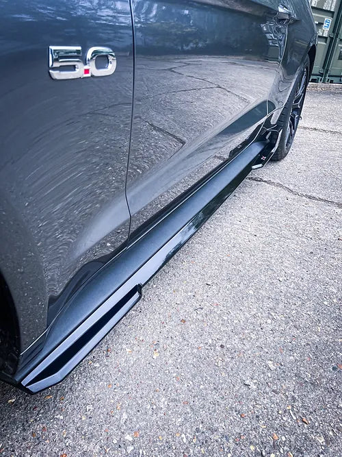 Ford Mustang 5.0L GT Facelift - Side Skirt Splitters