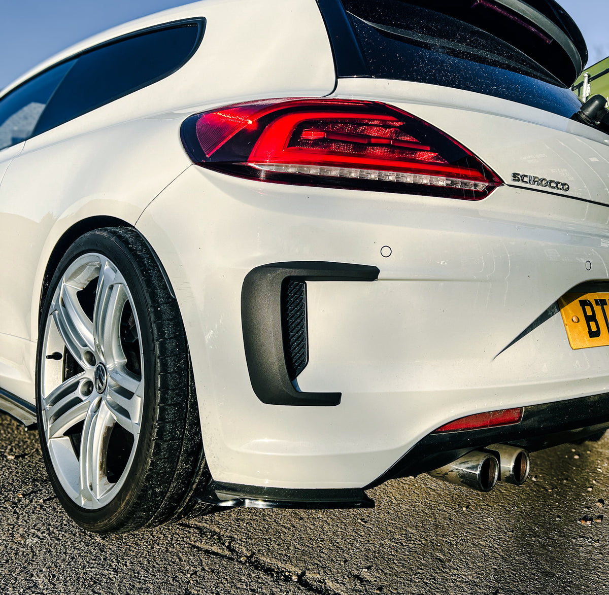 Volkswagen Scirocco MK3 R-Line Facelift - Rear Bumper Vent Surrounds