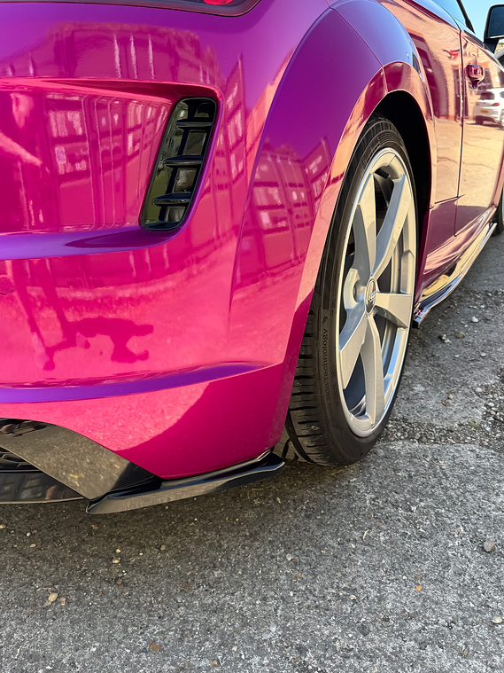 Audi TT MK3 S-Line Facelift - Rear Spats