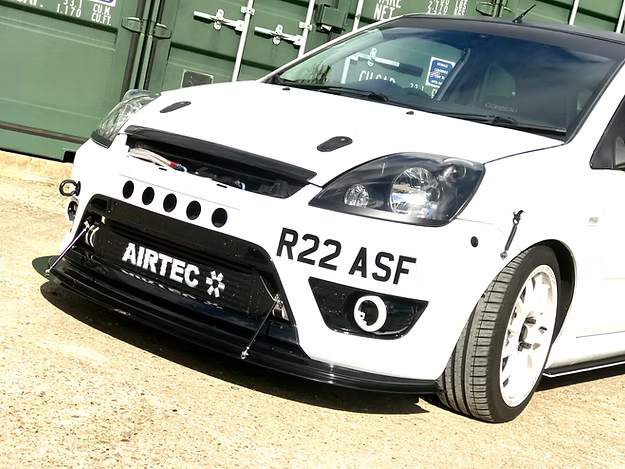 Ford Fiesta MK6 ST150 /ZS Ally-Aero Division Front Splitter