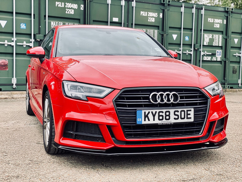 Audi A3 S-Line 8V Facelift Sportback - Front Splitter