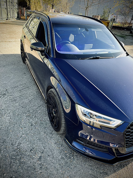 Audi A3 S-Line 8V Pre Facelift Sportback 5 Door - Side Skirt Splitters